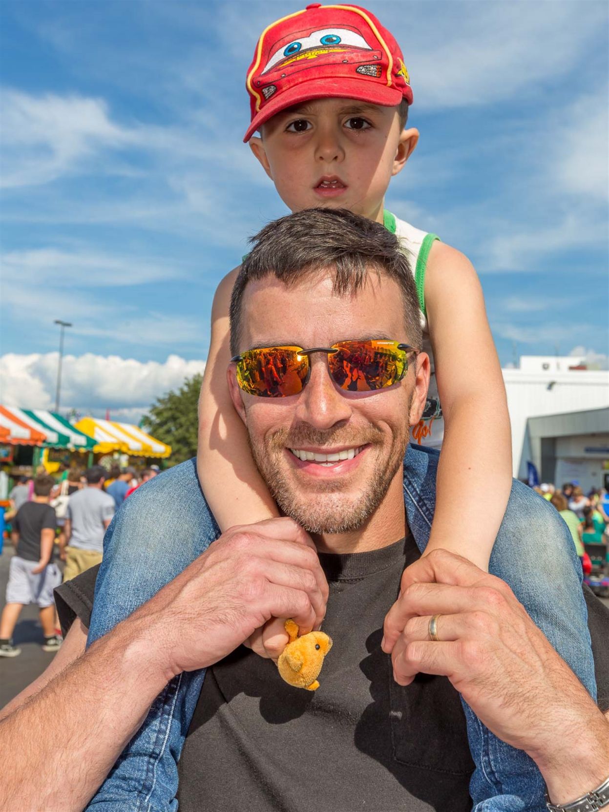 Smiles on Sunday at the Erie County Fair